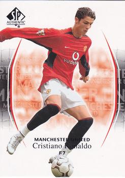 2004 SP Authentic Manchester United #37 Cristiano Ronaldo Value