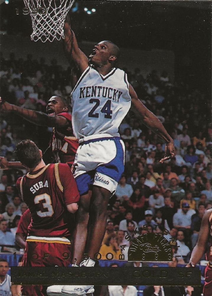  1993-94 Fleer Ultra Jamal Mashburn Mavericks Rookie Basketball  Card #235 : Everything Else