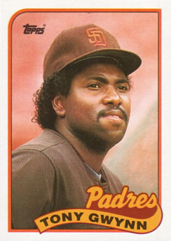 1987 Topps #599 Tony Gwynn AS - San Diego Padres (All Star