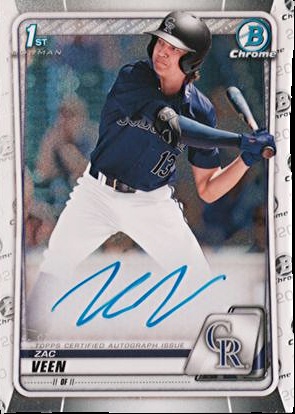 Zac Veen Cards: Values, Rookies | Collectibles.com