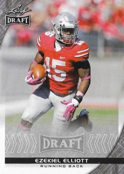 Ezekiel Elliott Ohio State Buckeyes Autographed 2016 Leaf Draft