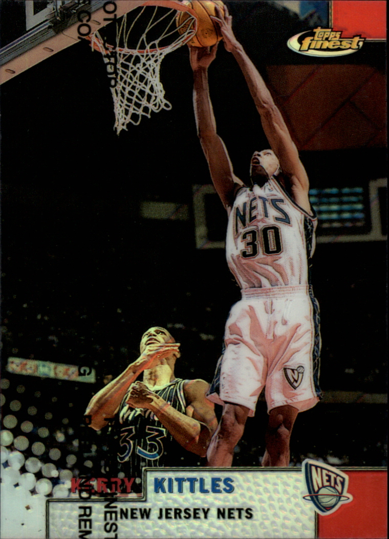 1996-97 Fleer Basketball Swing Shift #8 Kerry Kittles New Jersey Nets