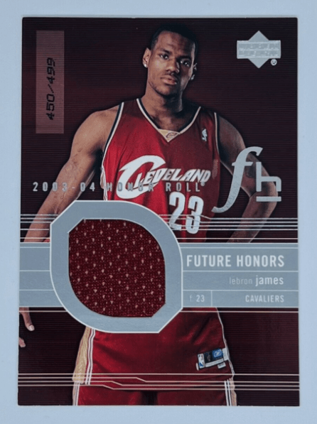 2003-04 Upper Deck Honor Roll LeBron James RC #106 Jersey