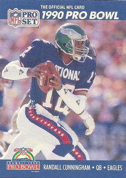 1994 Pinnacle RANDALL CUNNINGHAM Football Card 91 Philadelphia Eagles