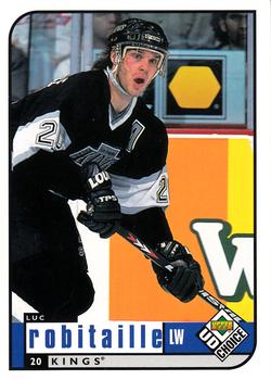 THREE LUC ROBITAILLE HOCKEY POSTERS ONE SIGNED for sale at auction on 20th  October