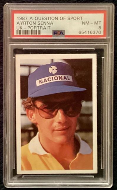 1987 A Question of Sport Ayrton Senna Portrait