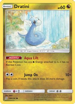 rare dratini card Dratini RARE REVERSE HOLO FOIL POKMON TRADING CARD TCG MINT