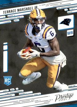 : 2021 Leaf Draft Gold #40 Terrace Marshall Jr. LSU Tigers  All-American (Carolina Panthers) (RC - Rookie Card) NFL Football Card NM-MT  : Collectibles & Fine Art