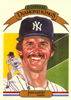  1980 Topps # 300 Ron Guidry New York Yankees (Baseball Card) NM  Yankees : Collectibles & Fine Art