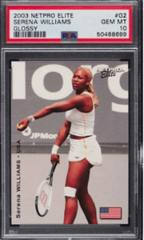 2003 NetPro Elite Glossy Serena Williams #G2 /100  — $99,000