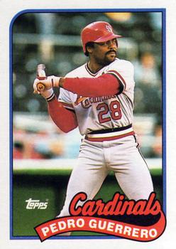 Pedro Guerrero 1991 Fleer #634 St. Louis Cardinals Baseball Card