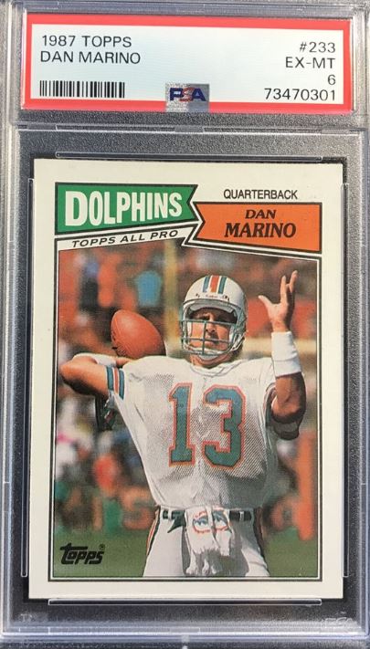 1987 Topps Dan Marino #233 