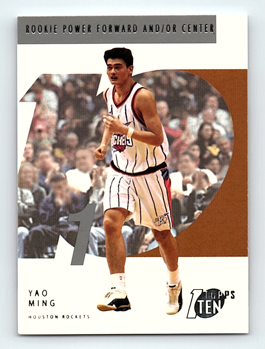 Yao Ming D Card 2003-04 Topps Love it Live Relics #YM