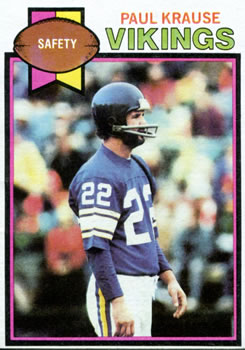 : 1971 Topps # 158 Paul Krause Minnesota Vikings (Football Card)  EX/MT Vikings Iowa : Collectibles & Fine Art