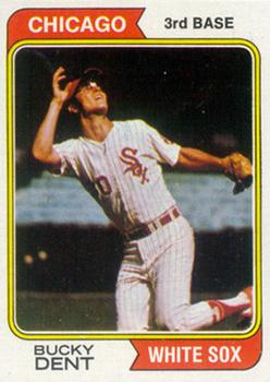 1974 Topps #582 Bucky Dent Value - Baseball