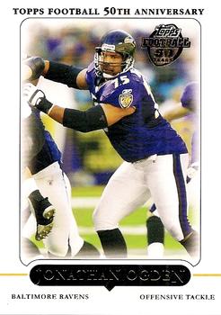 FB84) 1996 Select Certified JONATHAN OGDEN RC #109 Baltimore Ravens-P