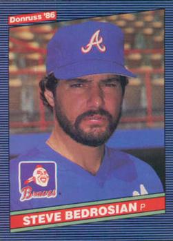 Steve Bedrosian Atlanta Braves Signed Autographed 1982 Donruss Card #401  W/coa