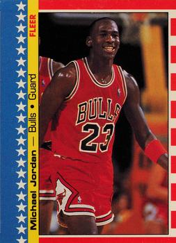 1987 Fleer Stickers #2 Michael Jordan Value null | Collectibles.com