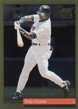 Tim Raines Signed White Sox 1994 Score Gold Rush Baseball Card