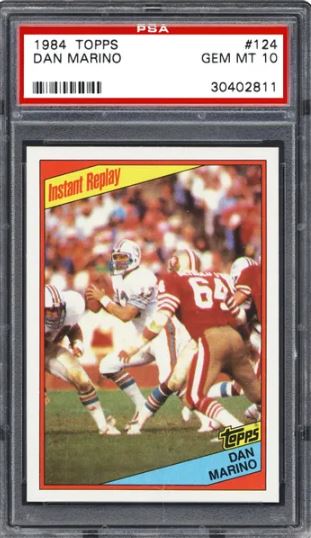 1984 Topps Dan Marino #124