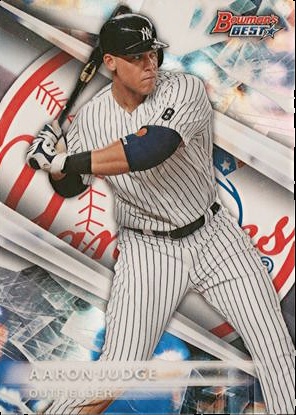2017 Topps Chrome Aaron Judge RC PSA Aaron Judge Trading Cards
