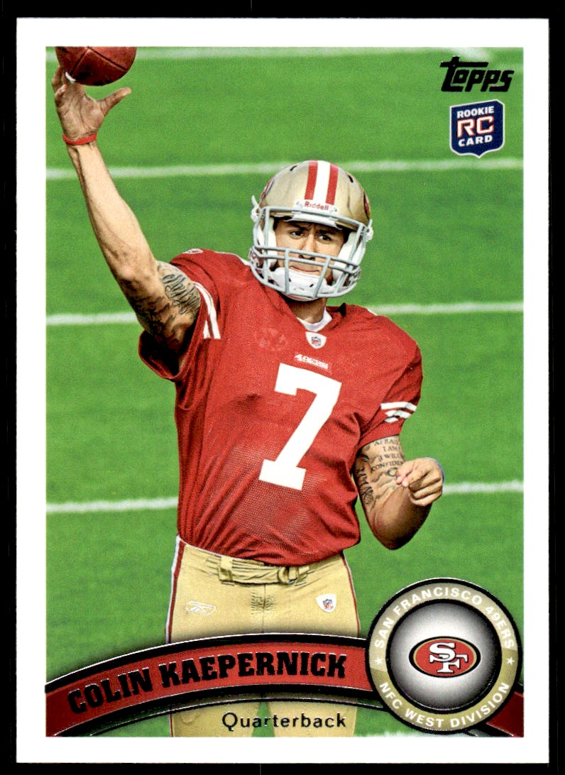 2014 TOPPS CHROME COLIN KAEPERNICK FANTASY FOCUS at 's Sports  Collectibles Store