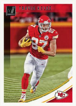 Travis Kelce 2021 Contenders Football Season Ticket Card #49 Kansas City  Chiefs