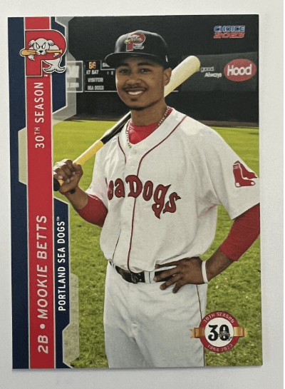 2014 Mookie Betts Choice Minor League Rookie Card #4