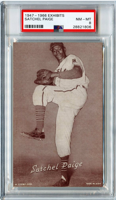 1947-66 W461 Exhibits Satchel Paige