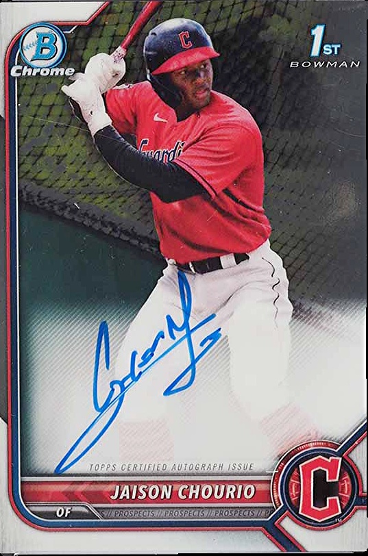 Jaison Chourio Trading Cards Values, Rookies & Hot Deals