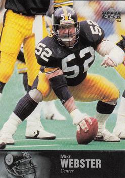 Mike Webster (Steelers/HOF/Wisconsin) - 1990 Pro Set Super Bowl #73