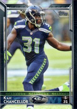 Kam Chancellor football card (Seattle Seahawks Super Bowl Champion