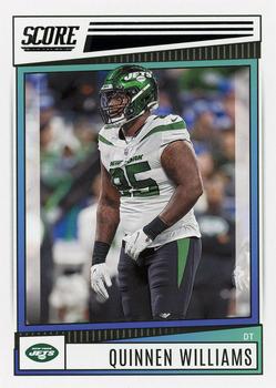 2022 Prizm Checkerboard SSP Quinnen Williams #230 Black & Red SP NY JETS  MINT!!