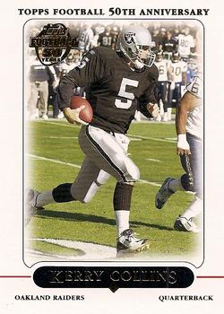 : Kerry Collins 2006 Donruss Elite Zoning Commission Game Worn  Jersey Gold #ZC-10 - 382/399 - Oakland Raiders : Sports & Outdoors