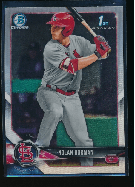 1st Bowman Nolan Gorman