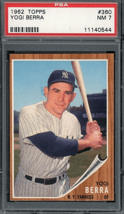 1962 Topps Yogi Berra #360 