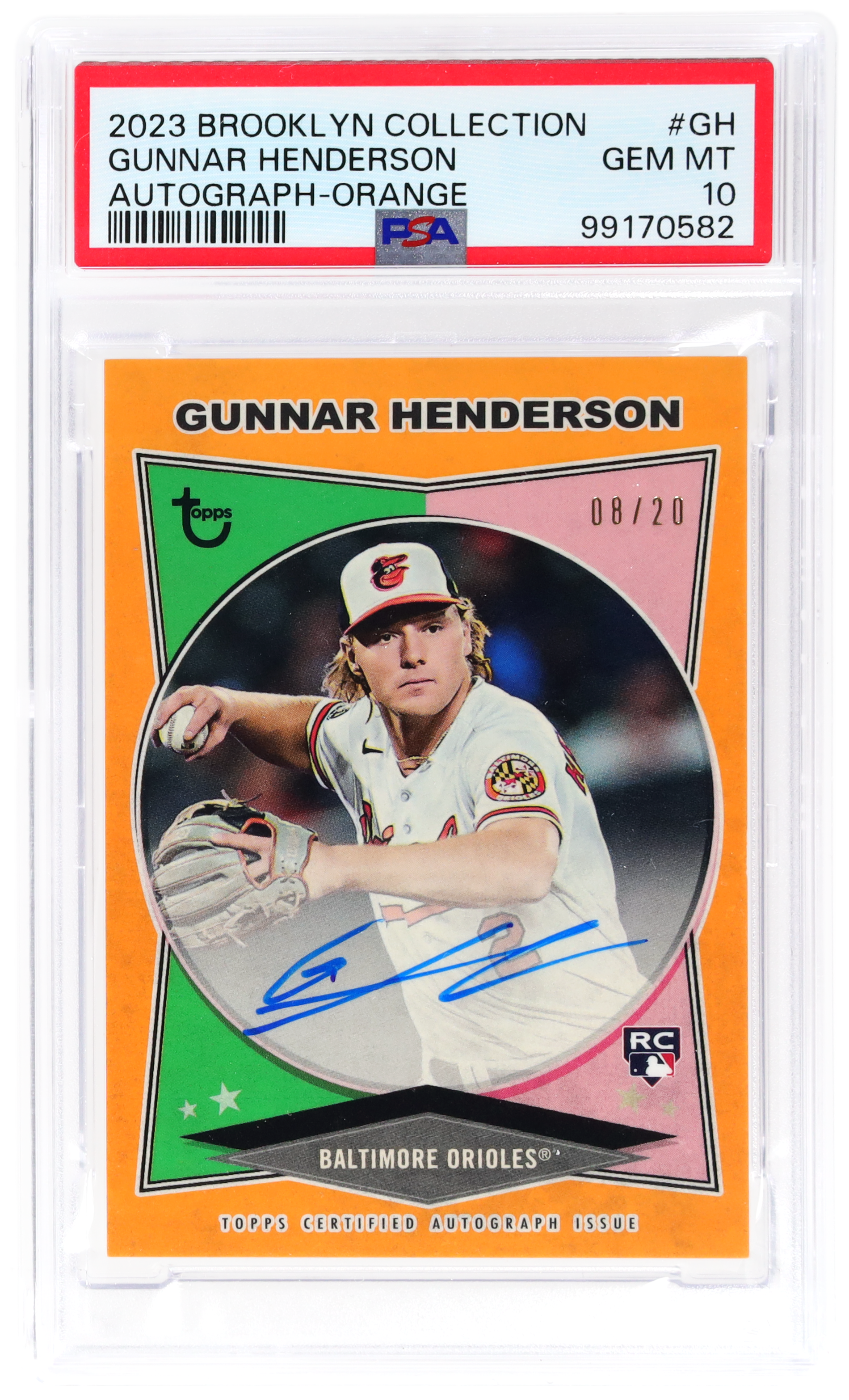 Gunnar Henderson Cards: Values, Rookies | Collectibles.com