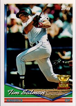 1998 TOPPS TIM SALMON ANAHEIM ANGELS #312