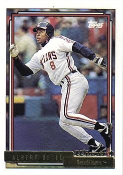 1996 Topps Star Power Albert Belle baseball card #223 –Indians on
