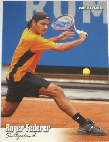 Netpro 2003 Roger Federer Rookie Card #90