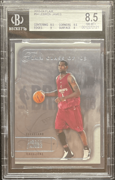 2003-04 Flair LeBron James RC #94