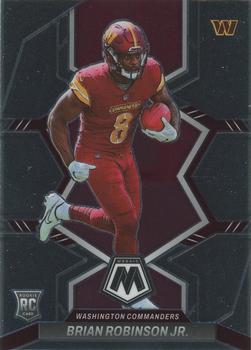 Brian Robinson Jr. 2022 Chronicles Prizm Black RC #PB-23 Washington  Commanders