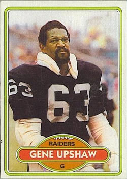 1997 Upper Deck Legends Football #65 - Gene Upshaw - Oakland Raiders