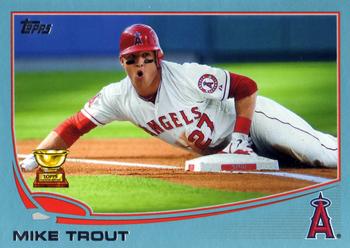 2013 Topps Baseball #27 Mike Trout Sunglasses Variation