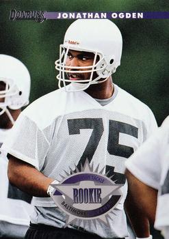 : 1996 Select Football #170 Jonathan Ogden RC Rookie Card  Baltimore Ravens Official NFL Trading Card From Pinnacle/Select :  Collectibles & Fine Art