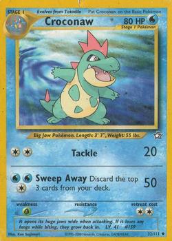 pokemon croconaw card 159 Croconaw main image 0