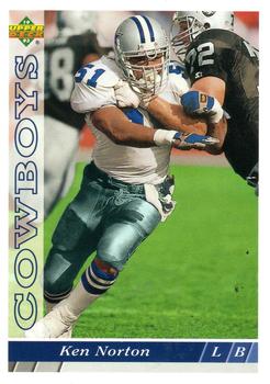 1993 Upper Deck NFL Experience Card Russell Maryland Dallas Cowboys #45