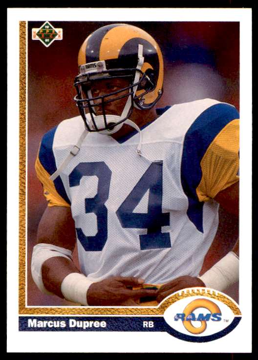 1990 Pro Set - [Base] #762 - Pro Set Prospect - Marcus Dupree