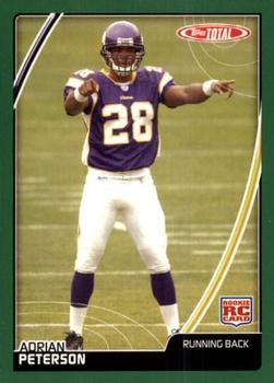 2007 Upper Deck Football Heroes Rookies Adrian Peterson #83 Football Card