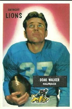 Doak Walker (Hall of Fame) Football Cards